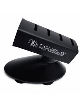 Royale Pro Black Hair Tool Holder | Curling Iron And Straightener Stand - New